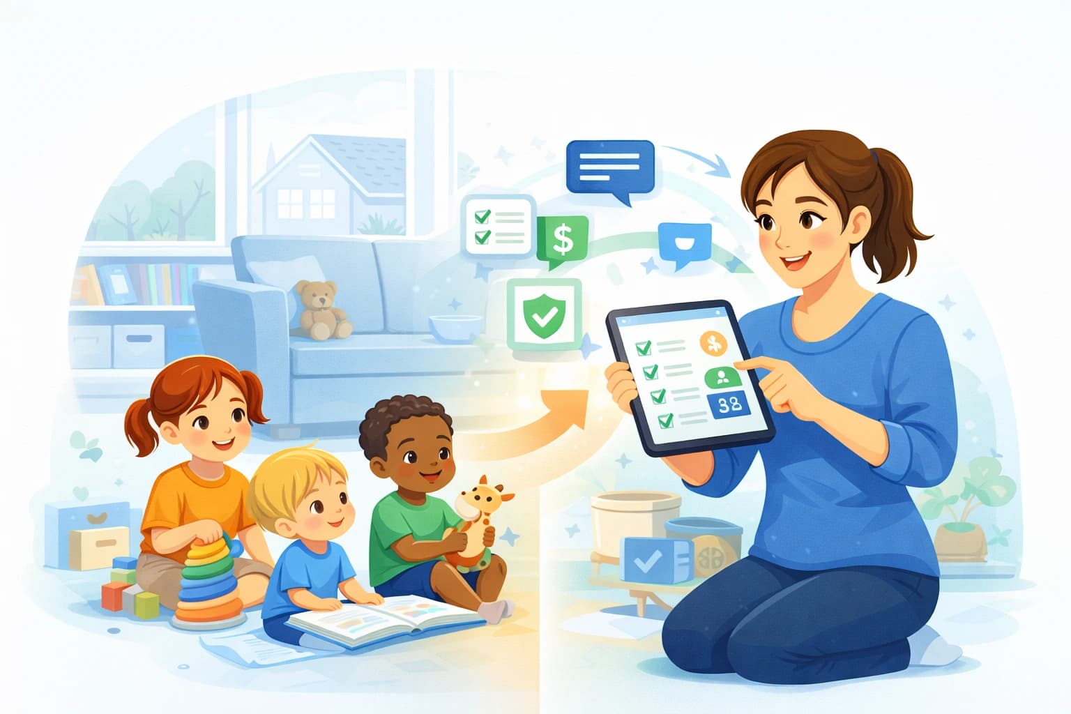 Management software built for home daycare operations and family child care settings