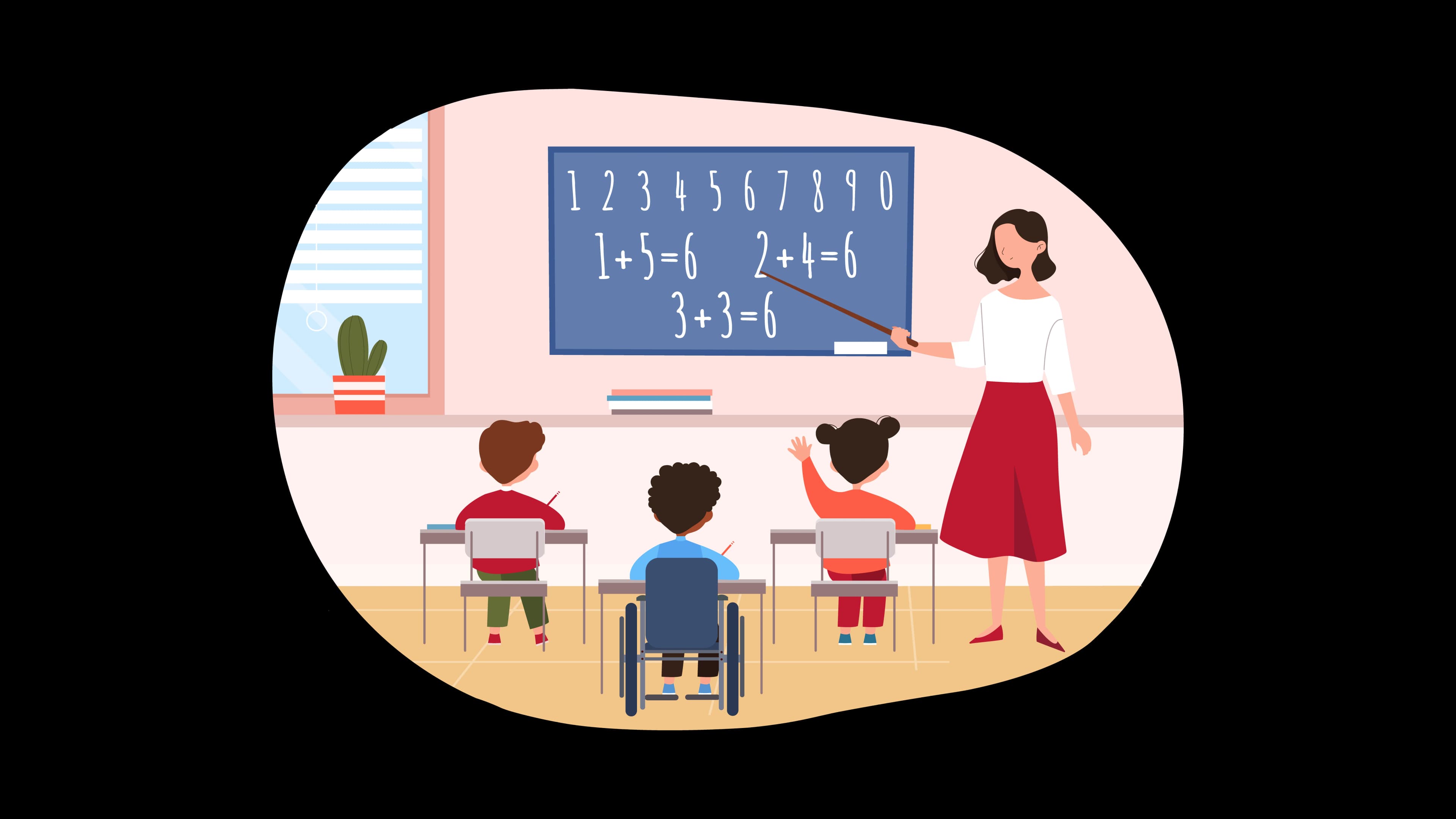 Academic-focused preschool with early literacy and numeracy activities