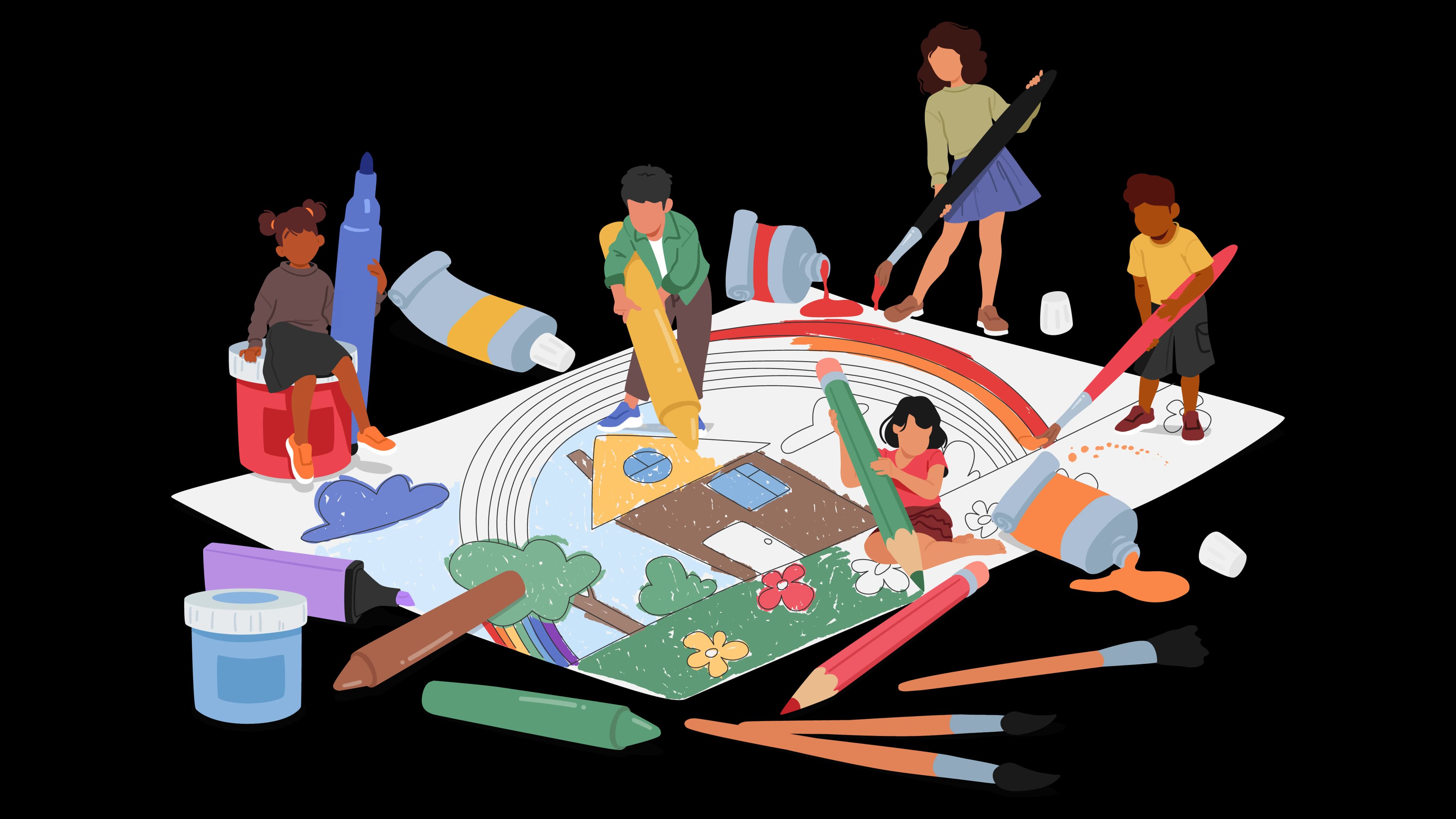 Early childhood education program for early learning and young children