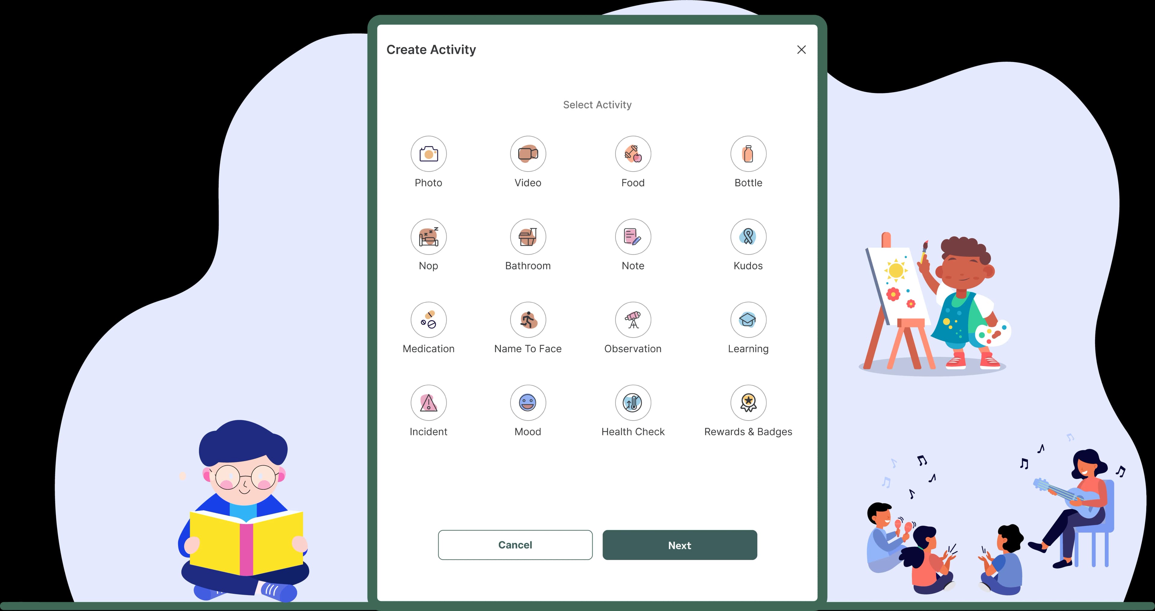 Fun and educational activities for preschool children