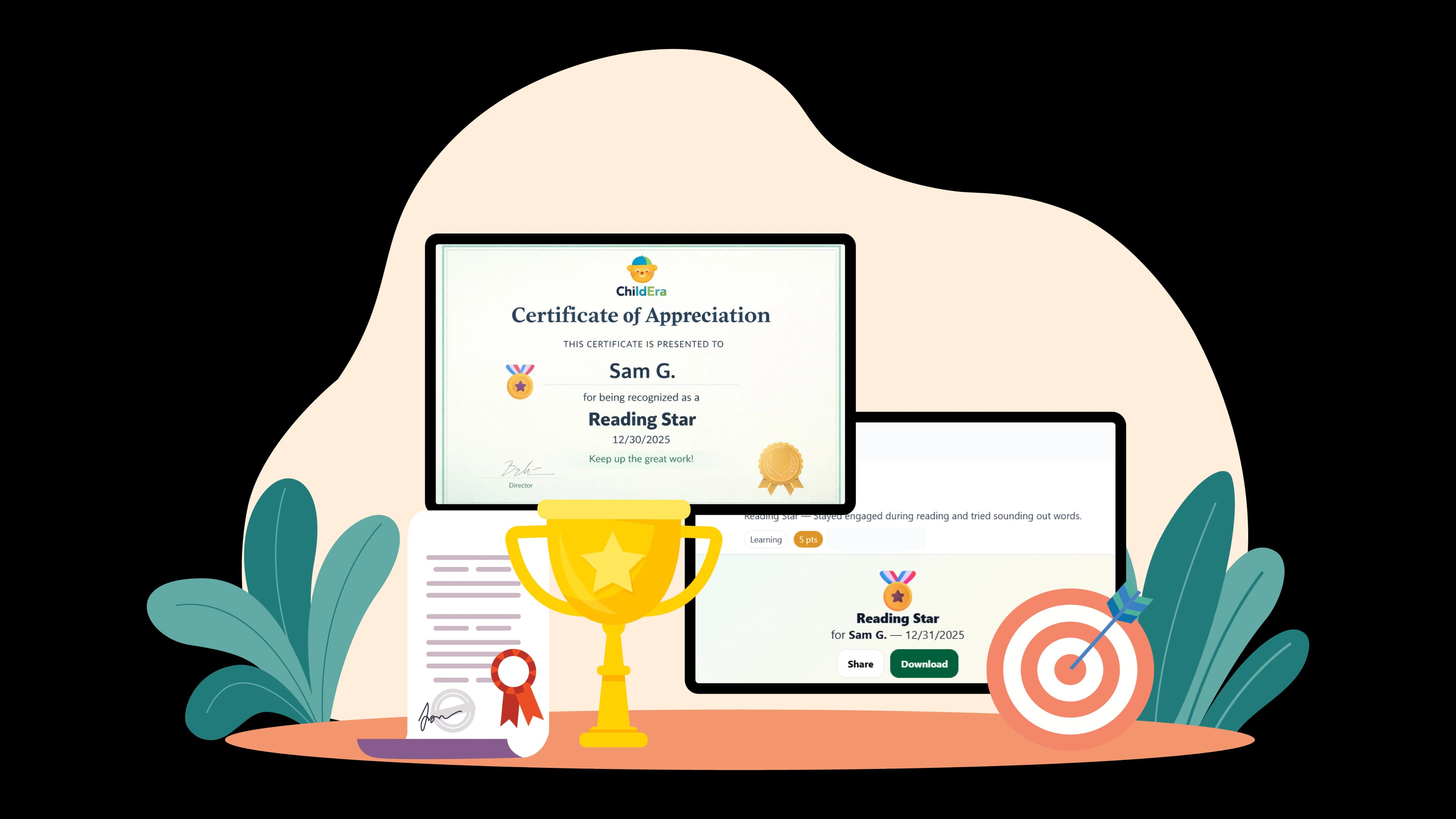 Positive communication encouraging parent engagement