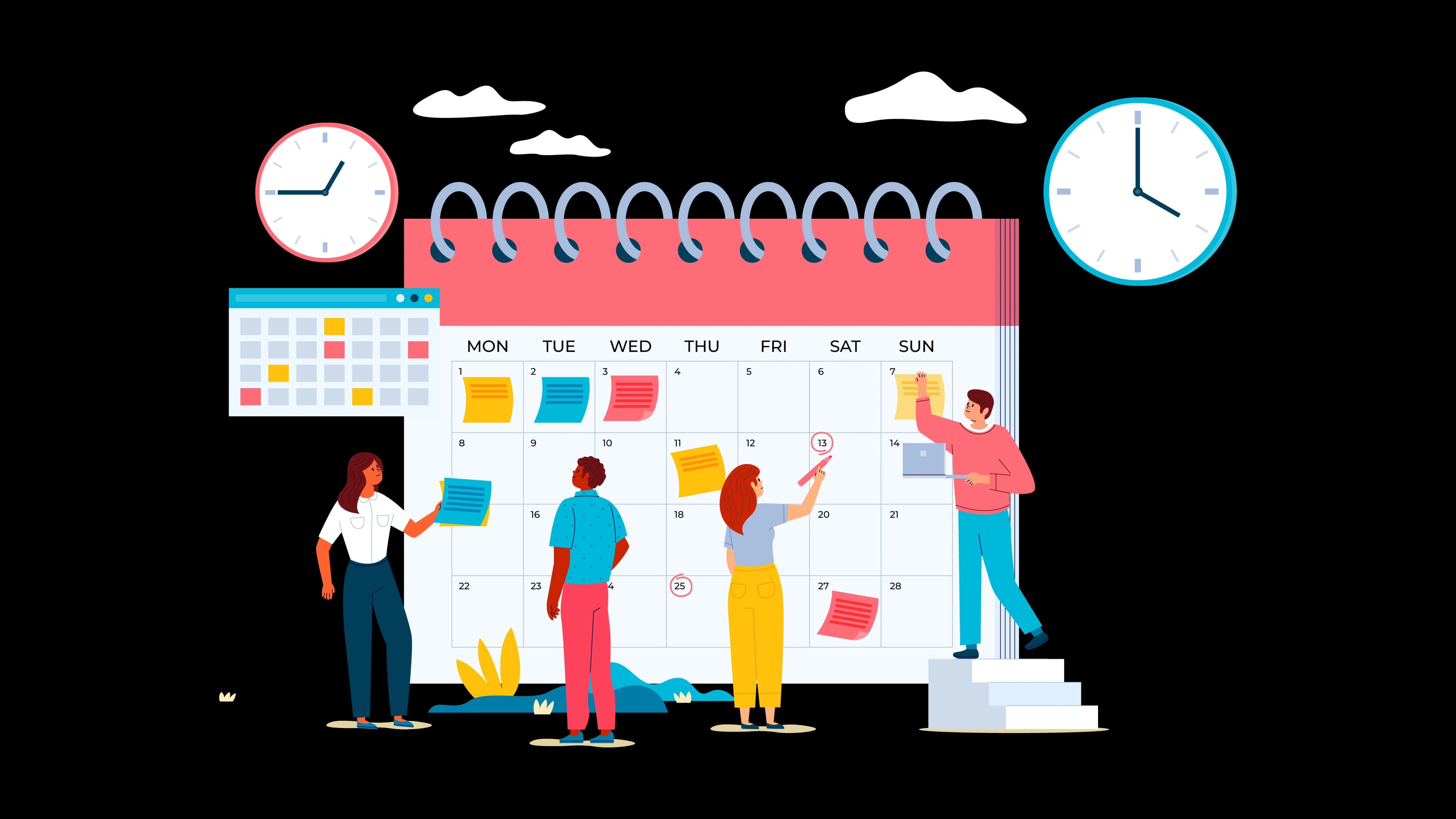 Staff templates and workflow documents for daycare