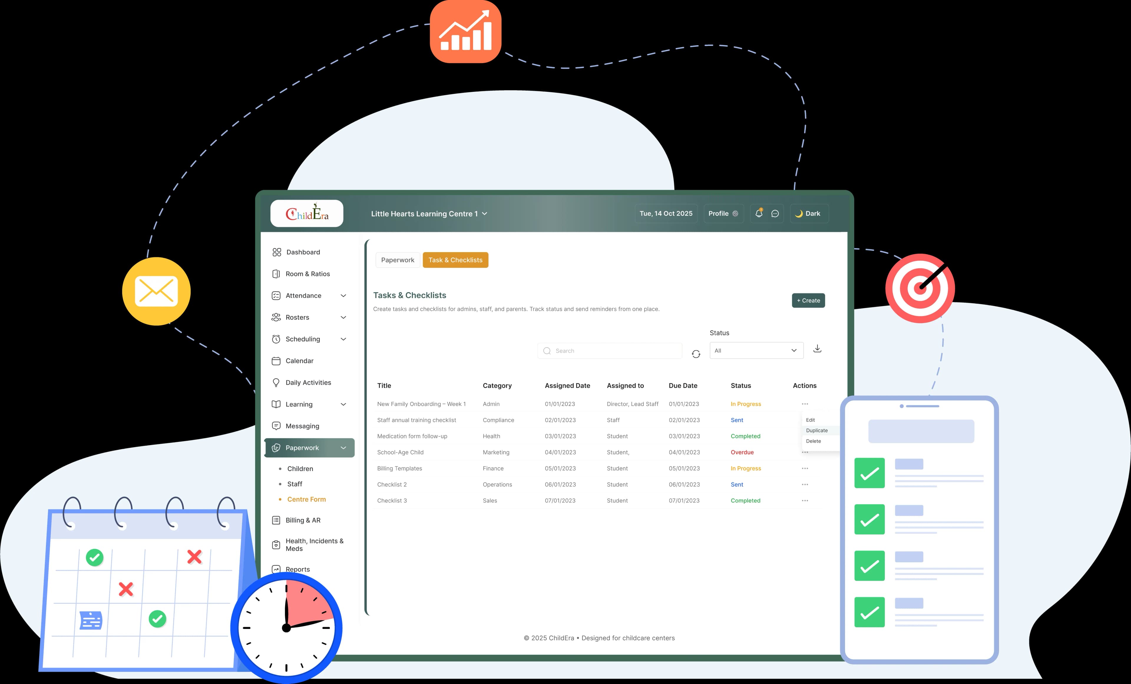 Why checklists matter in childcare center management