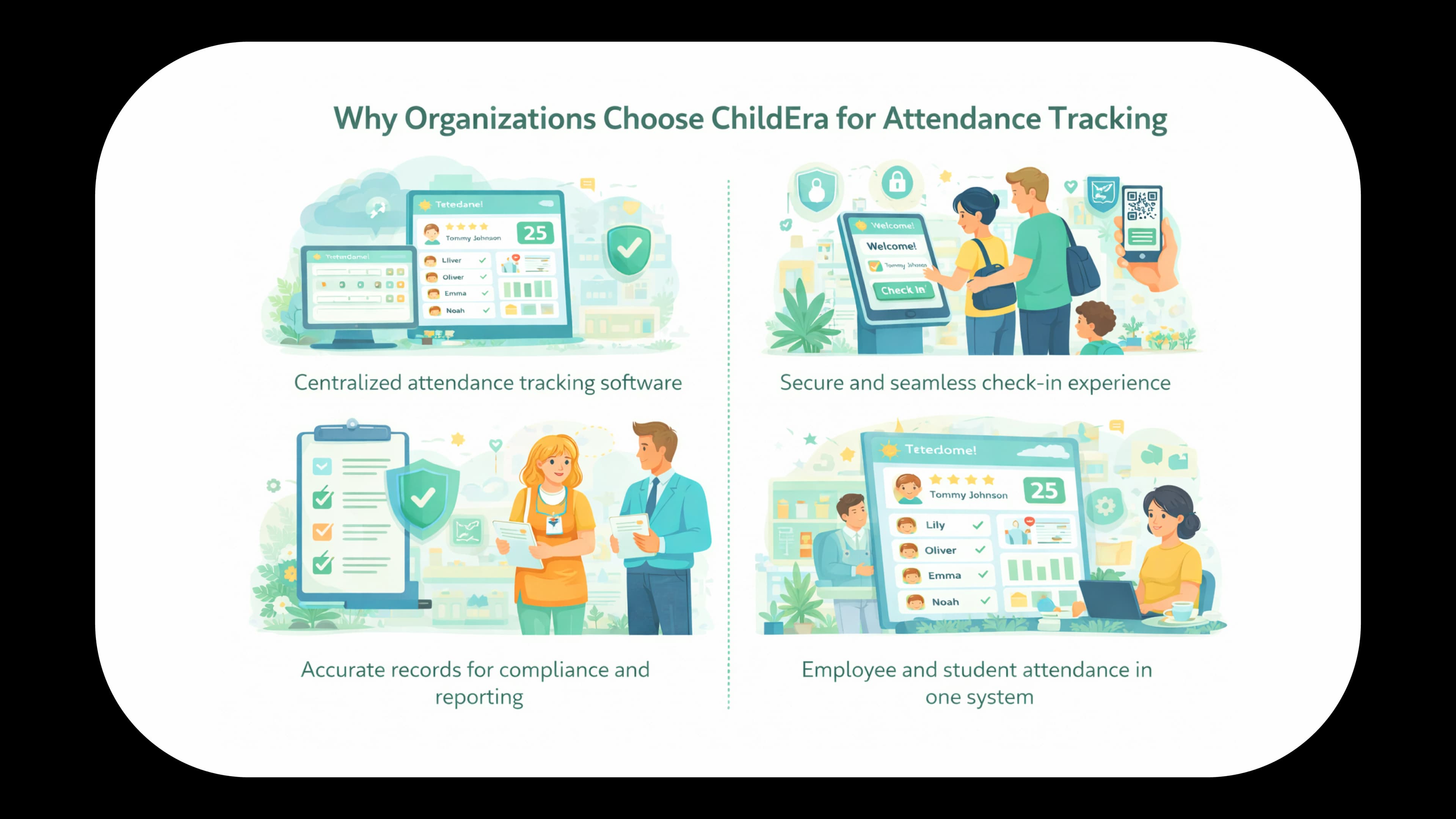 Why organizations choose ChildEra for attendance tracking