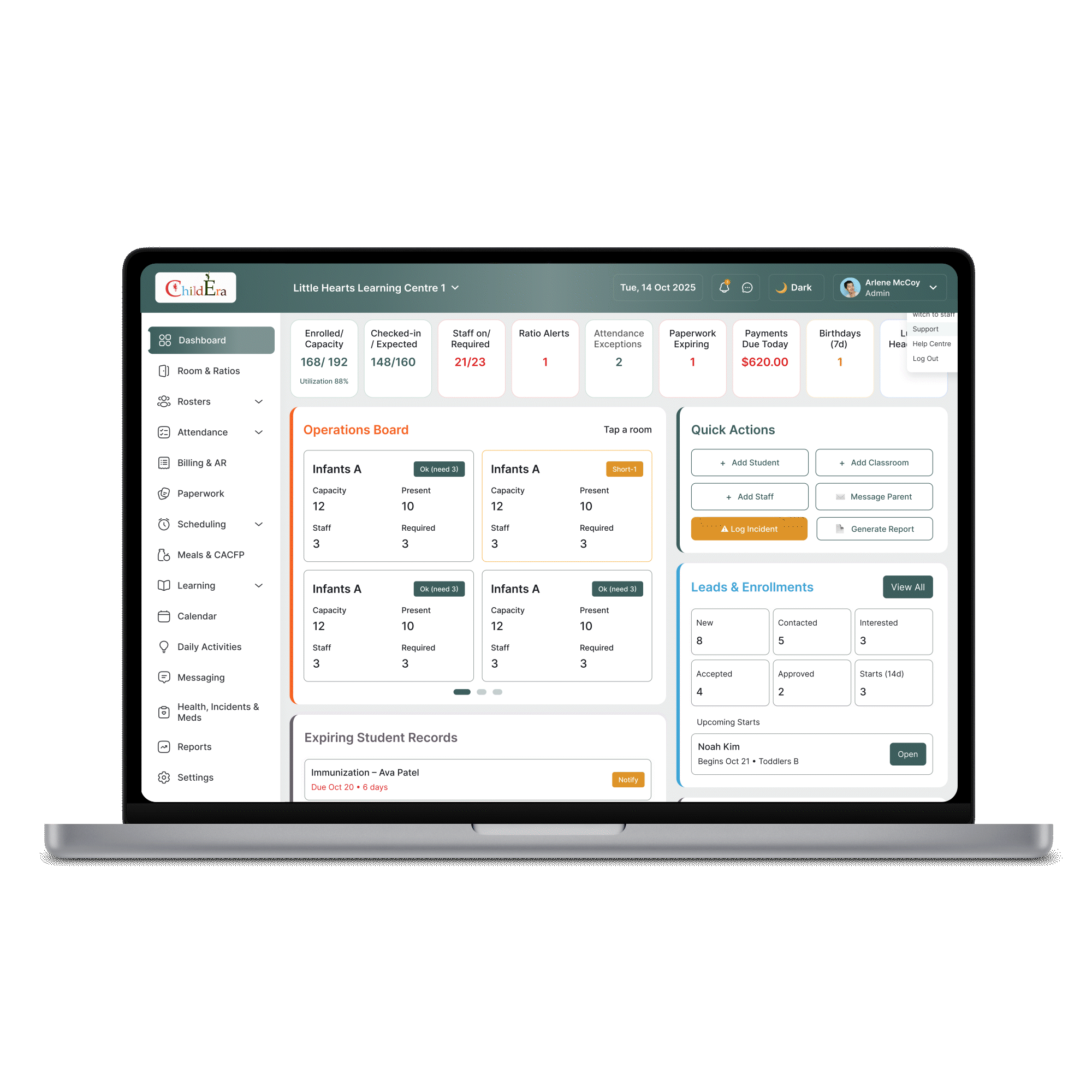All-in-one childcare management software for daycare and preschool centers